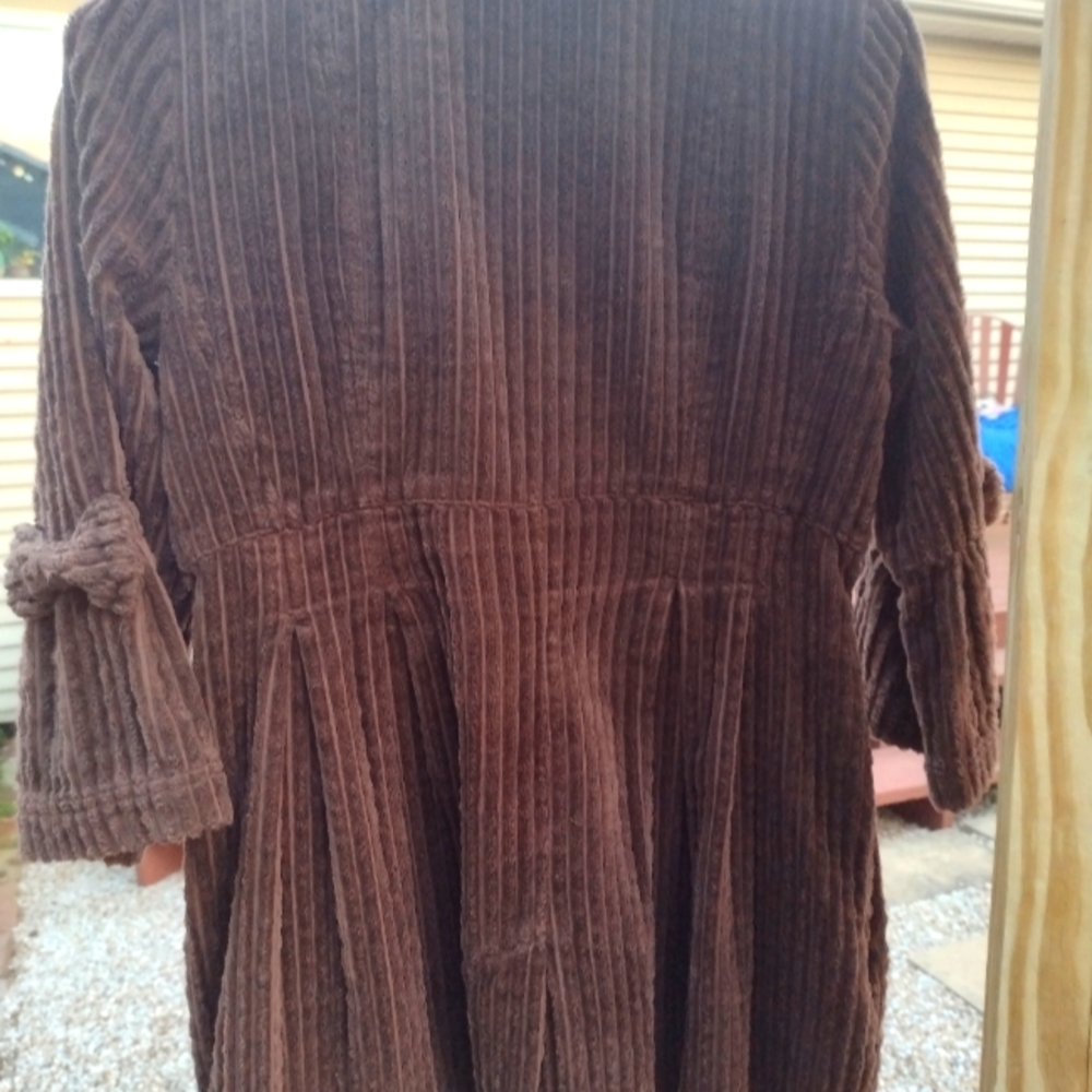 Brown corduroy jacket